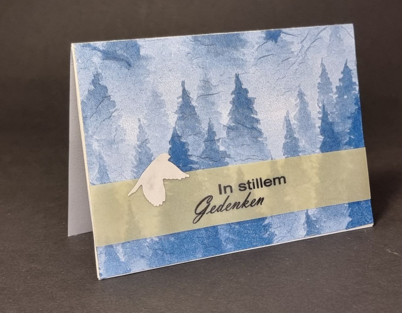 Trauerkarte "Wald"