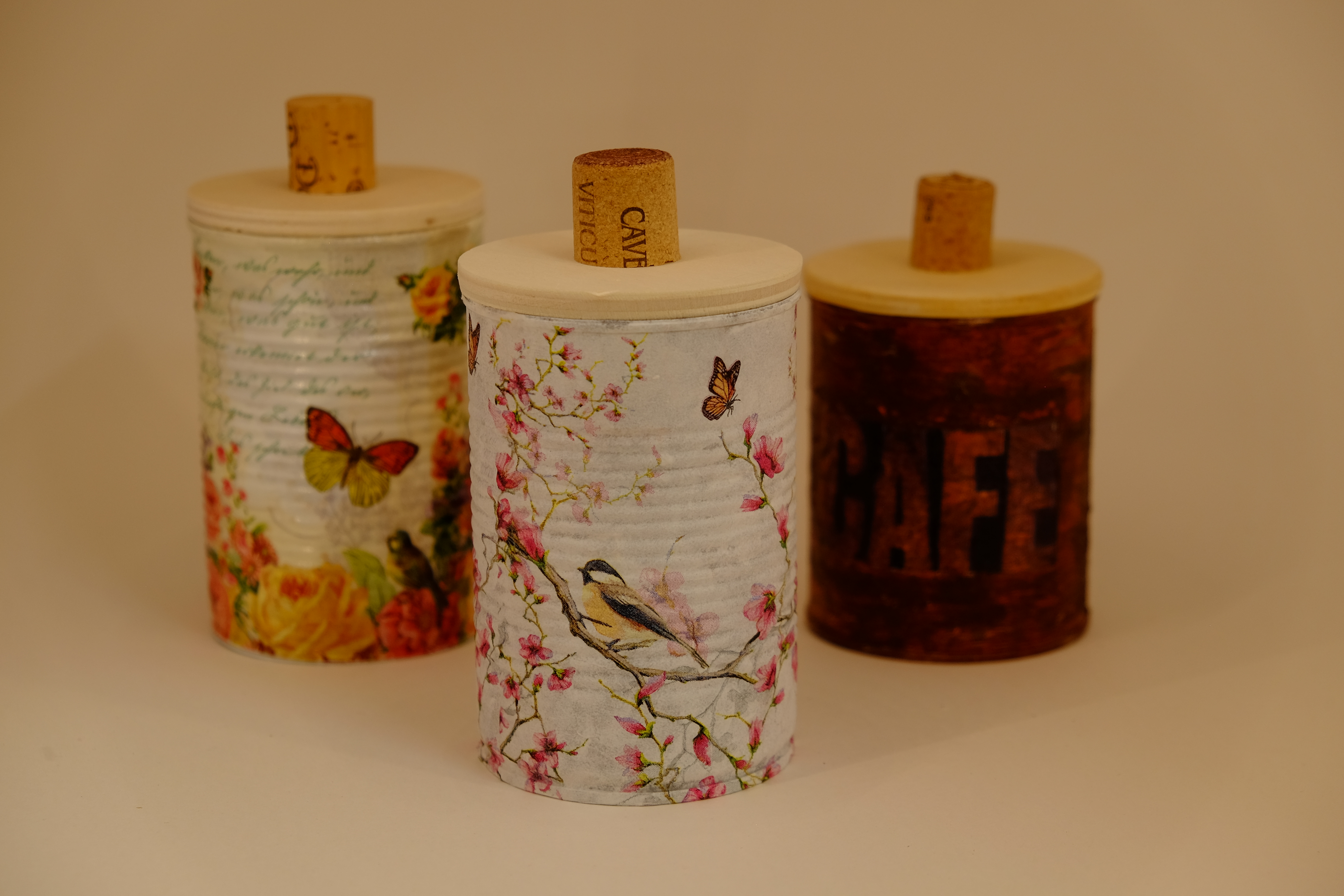 Aufbewahrungsdose "Frühlingszauber mit Vögel"