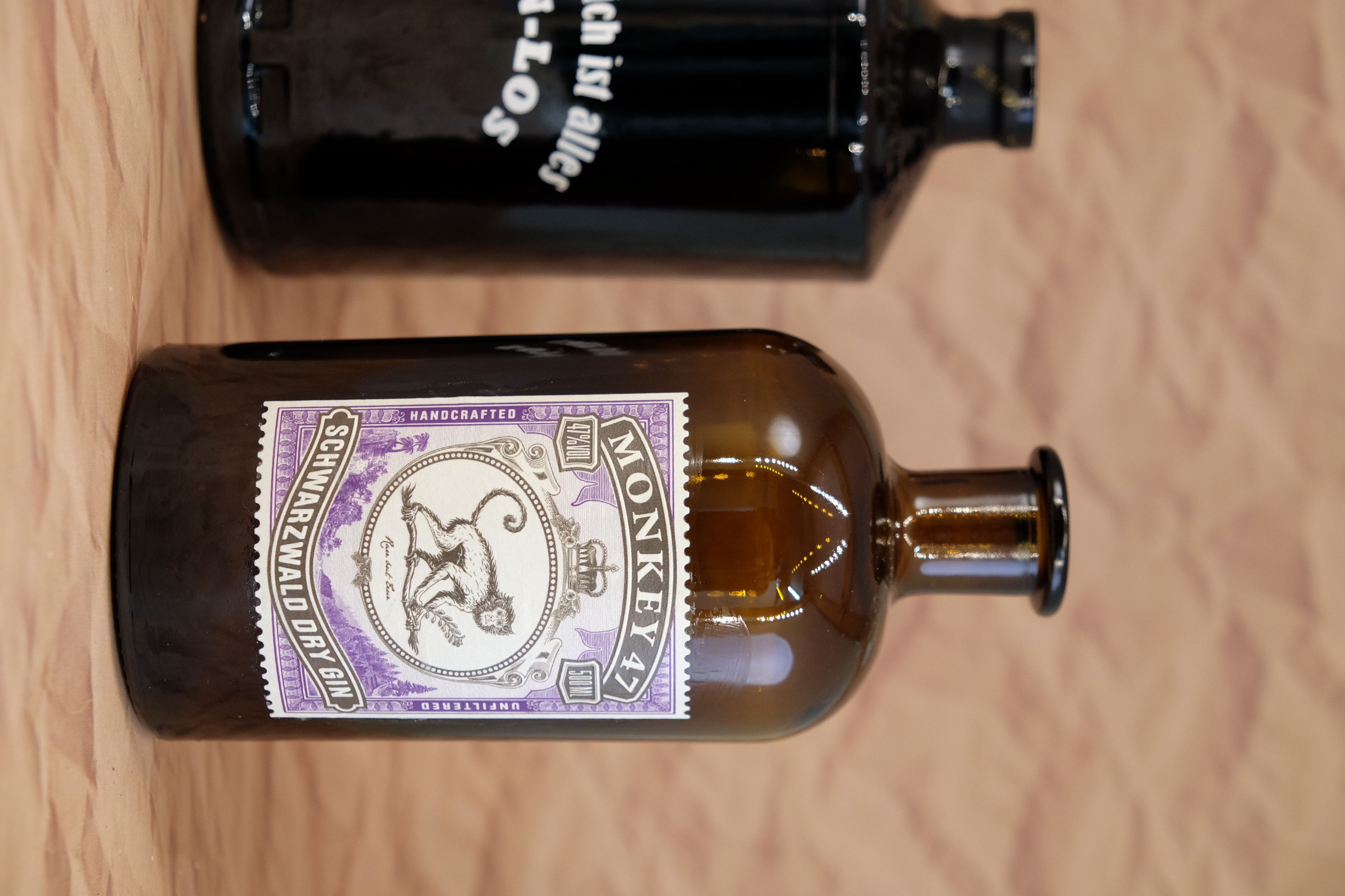 Ginflasche "ohne dich ist alles Gin-los"