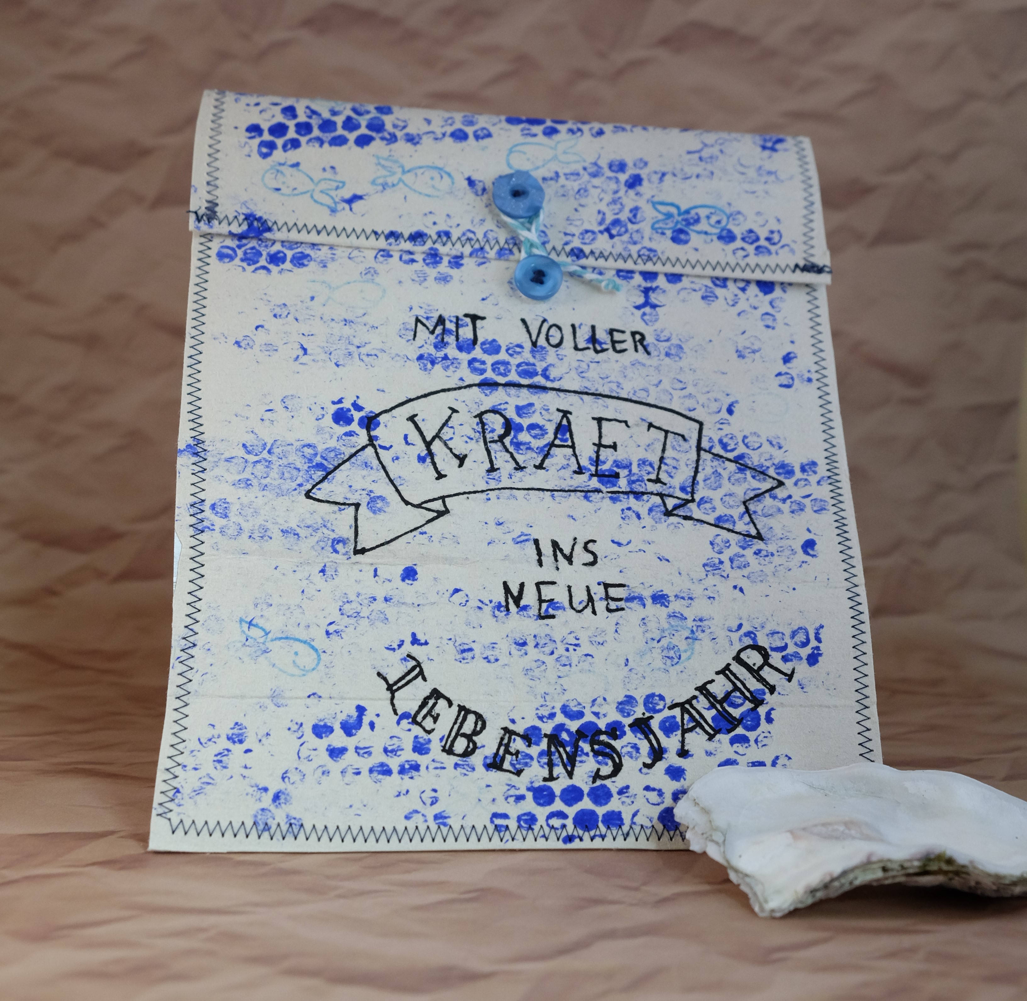 Geschenkverpackung "Mit voller Kraft ins neue Lebensjahr"