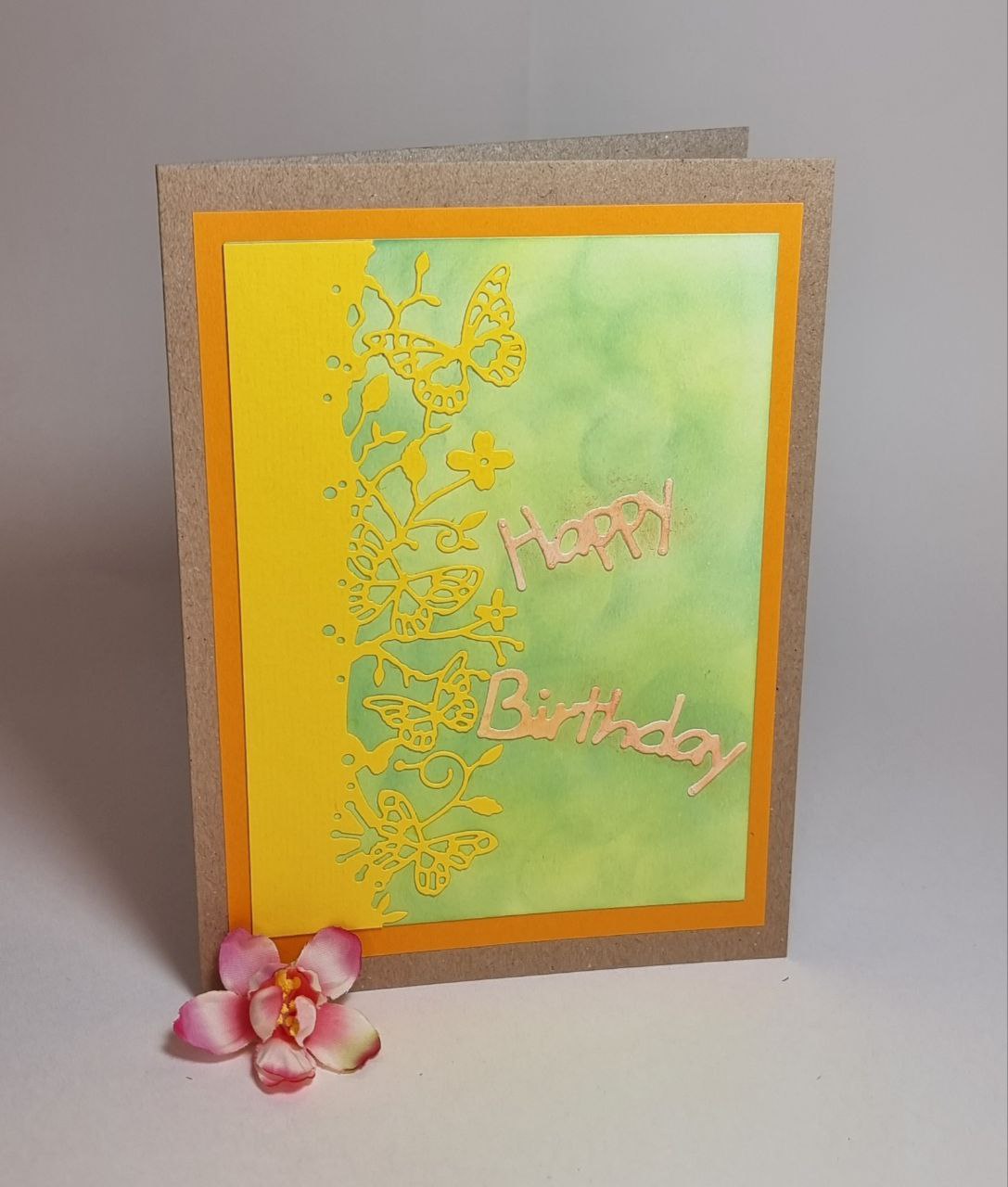 Sommerliche Geburtstagskarte